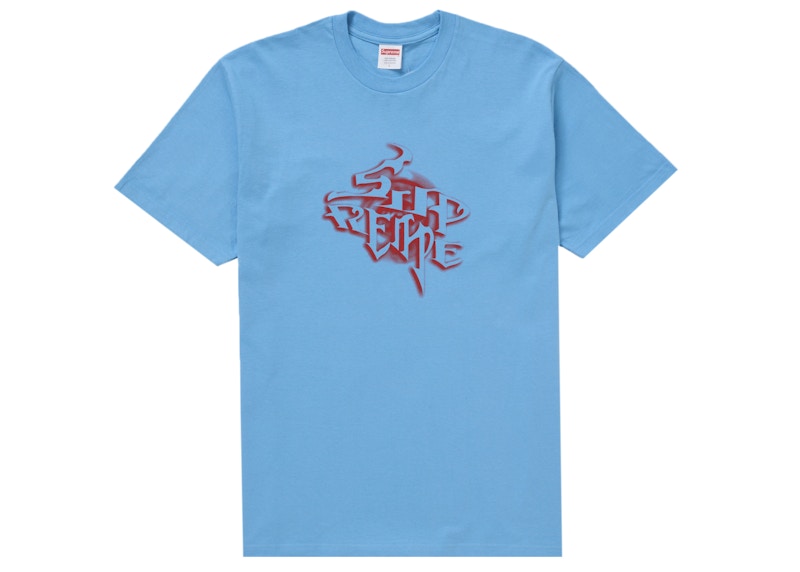 Supreme Smoke Tee (FW24) Bright Blue