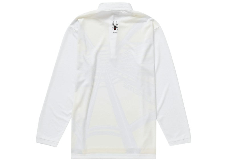 Supreme Spyder Web Half Zip Pullover Yellow
