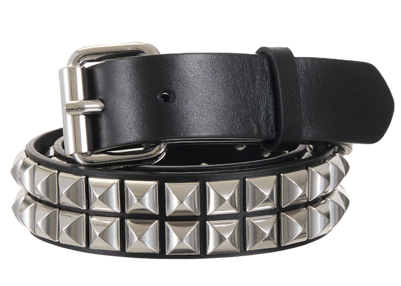 Supreme Studded Leather Belt (SS26) Black