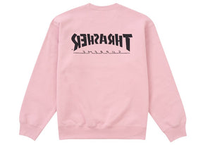 Supreme Thrasher Crewneck Dusty Rose