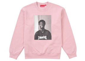 Supreme Thrasher Crewneck Dusty Rose
