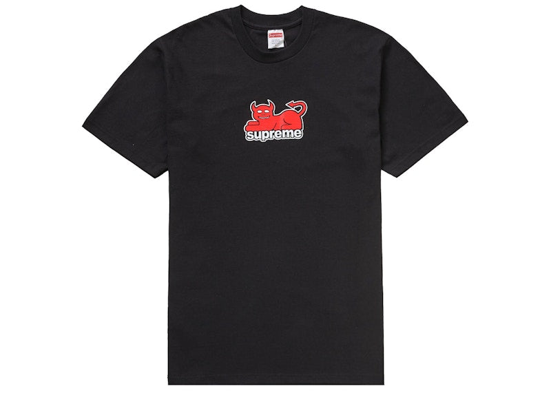 Supreme Toy Machine Devil Cat Tee Black