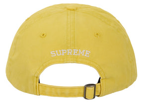 Supreme Washed Canvas S Logo 6-Panel Hat (FW26) Yellow - Stockx_View_02
