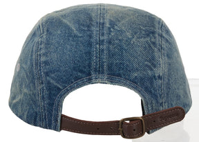 Supreme Washed Chino Twill Camp Cap (FW26) Blue Denim