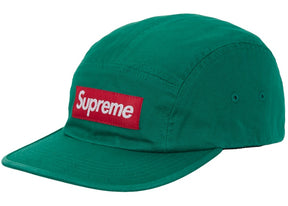 Supreme Washed Chino Twill Camp Cap (FW26) Green