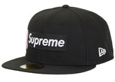 Supreme x New Era Breast Cancer Awareness Box Logo Fitted Hat Black