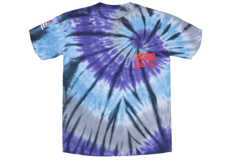 Travis Scott Official Souvenir Tee Tie Dye