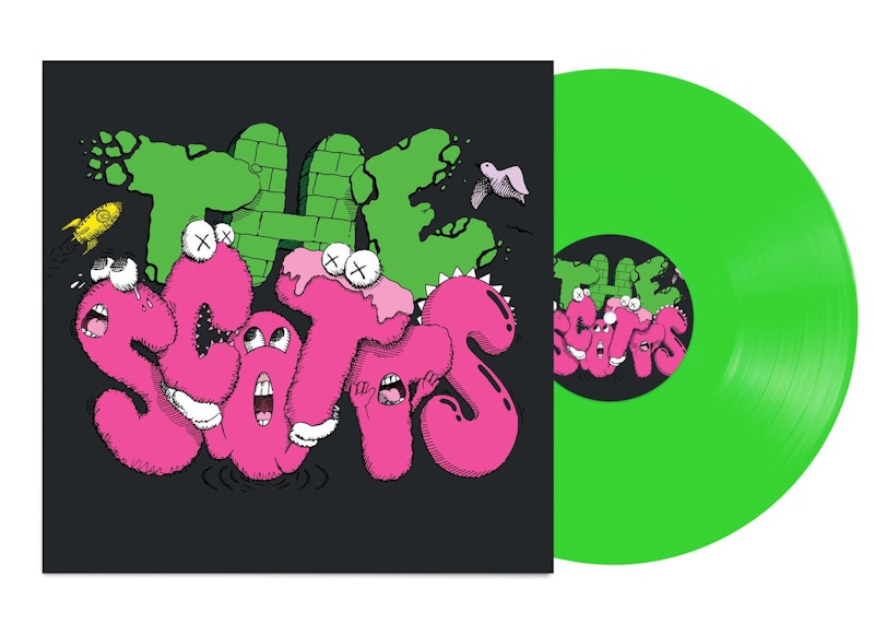Travis Scott The Scotts KAWS Vinyl 12" Green