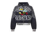 Vale Forever Anthem Zip Up Hoodie Black