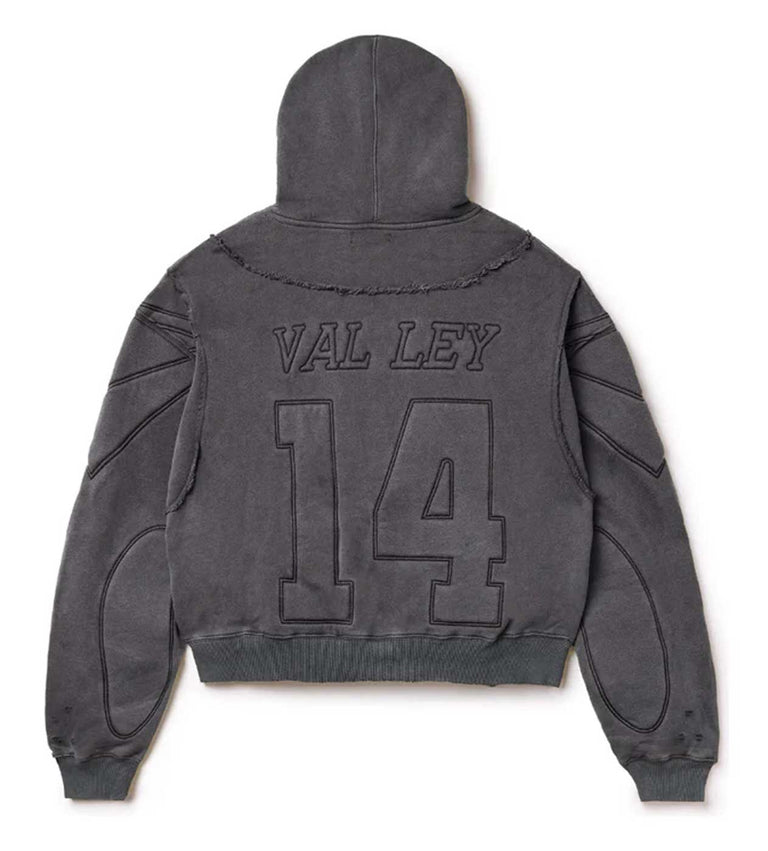 Vale Forever Armor Zip Up Hoodie Black