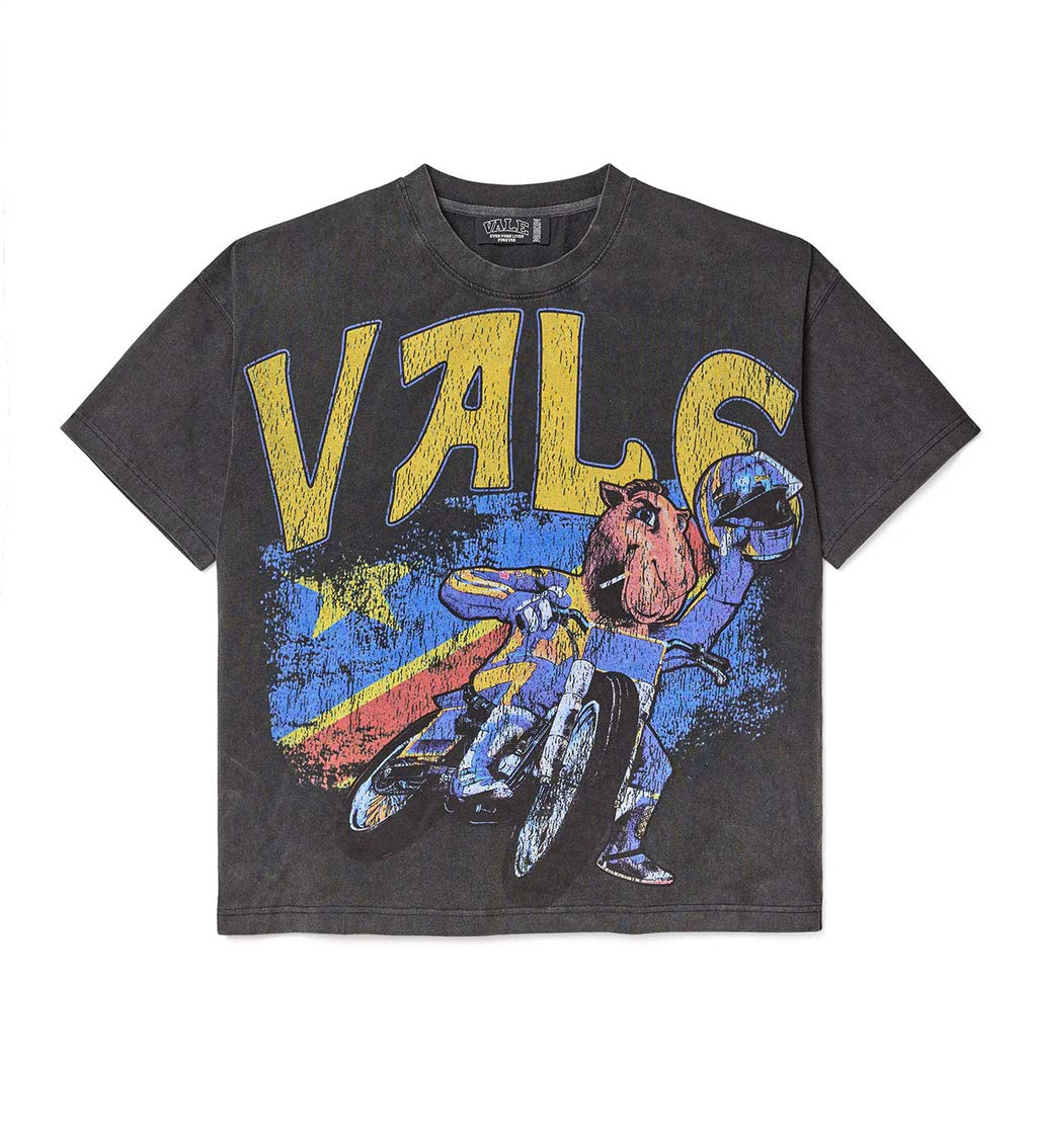 Vale Forever Camel Motocross Tee Black