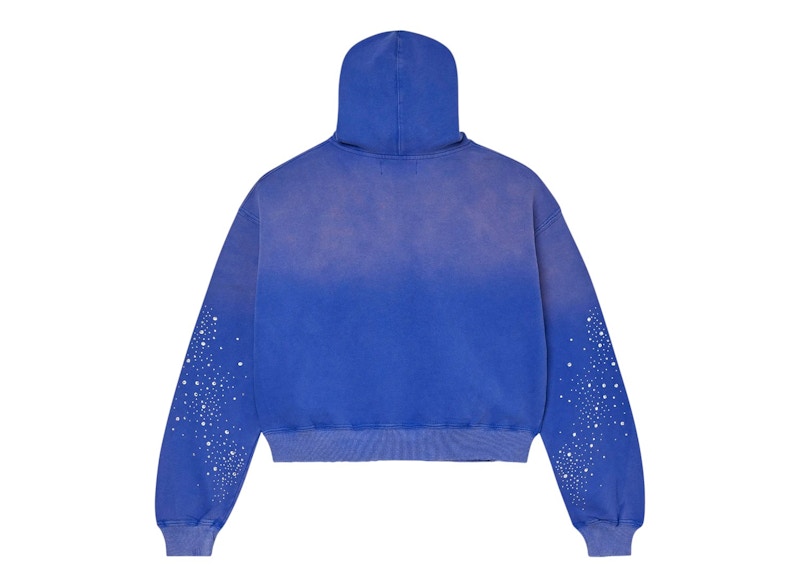 Vale Forever Classico Zip Up Hoodie Sapphire