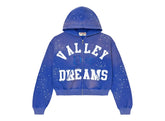 Vale Forever Classico Zip Up Hoodie Sapphire