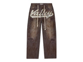 Vale Forever Cocoa Painters Denim Jeans Stone Washed