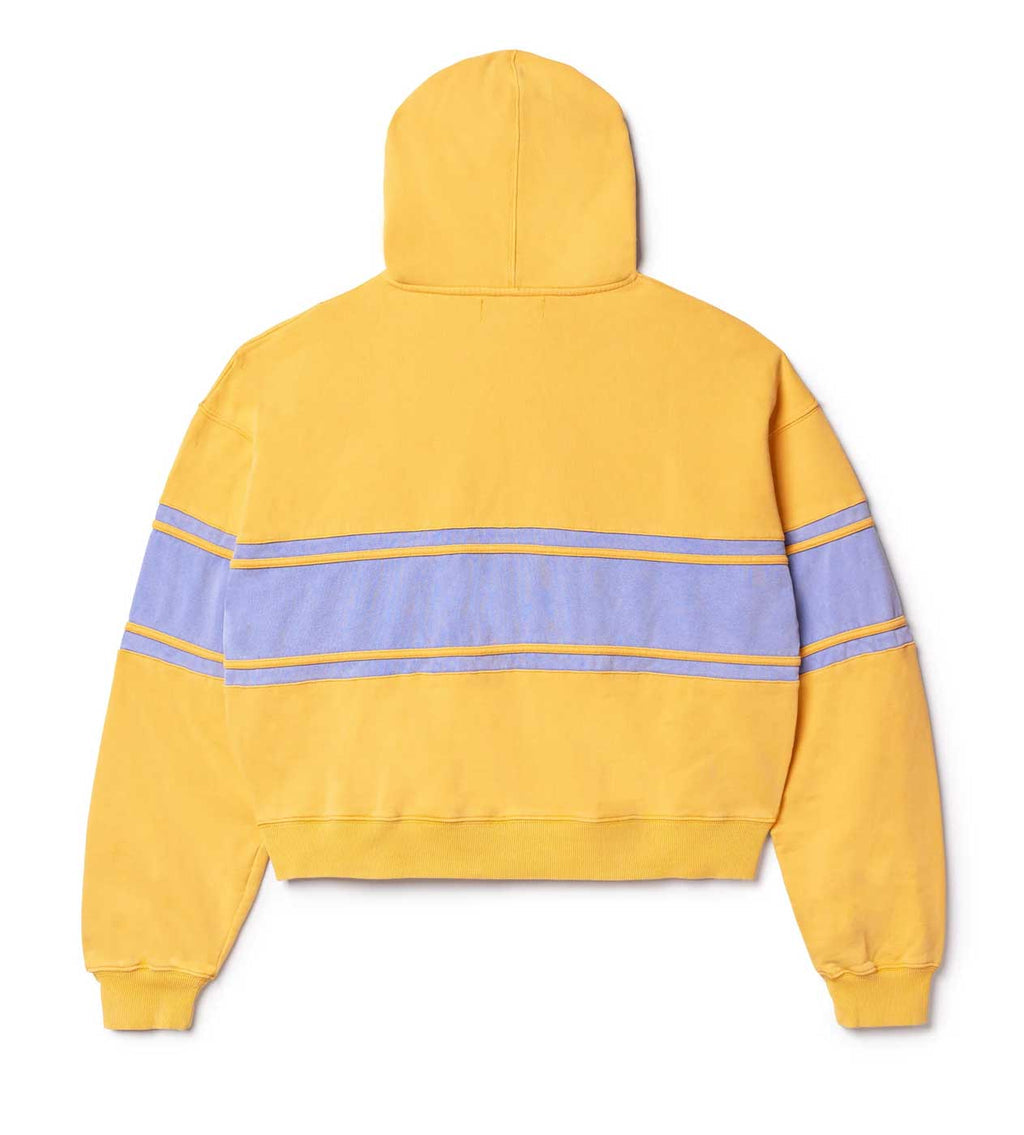 Vale Forever Yellow Big Horn Zip Up Hoodie