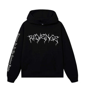 Revenge X Lightning Hoodie Black/White