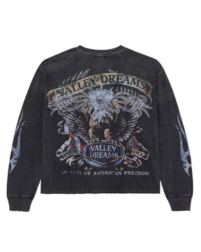 Vale Forever Valley Bling L/S Tee Black