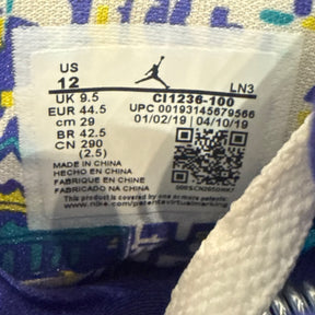 Jordan 8 Retro White Aqua (2019) (Women's) Size 12W (VNDS Pre-Owned) - Image 6