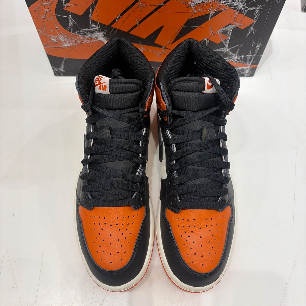 Jordan 1 Retro High OG Shattered Backboard (2025) Size 10.5 (Lightly Worn Pre-Owned) - tag