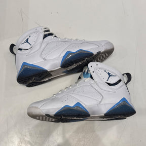 Jordan 7 Retro French Blue (2015) Size 9.5 (Moderately Worn Pre-Owned) - Image 1