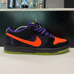 Nike SB Dunk Low Night of Mischief Halloween Size 9.5 (Lightly Worn Pre-Owned) - front