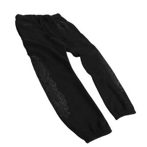 Chrome Hearts Horseshoe & Scroll Sweatpants Black