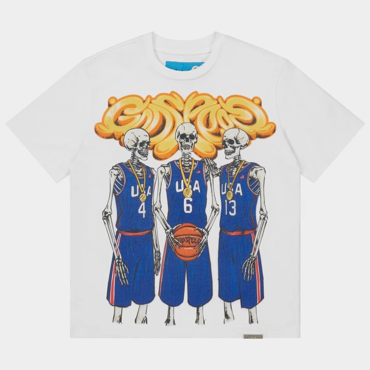 Godspeed Dream Team Tee NG White