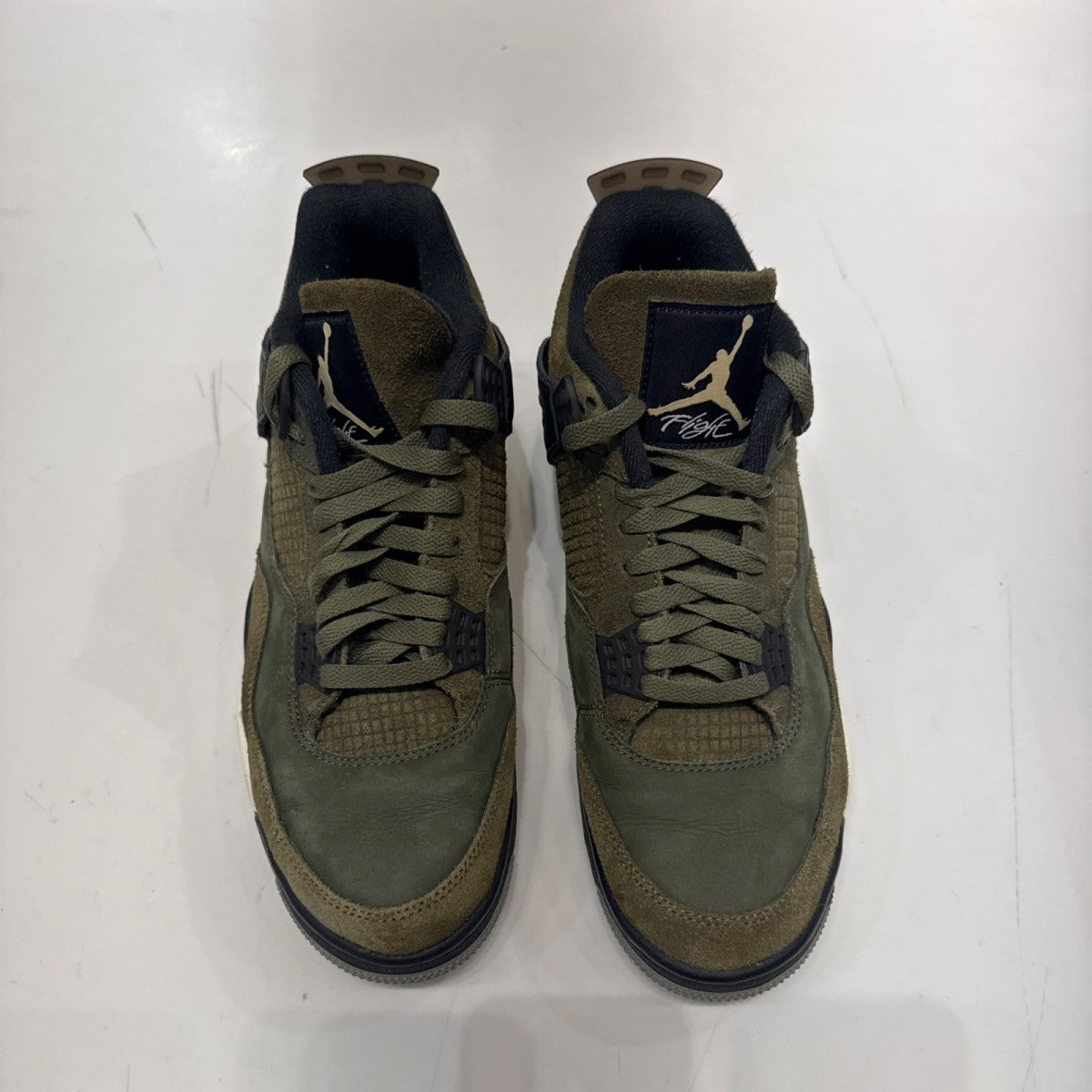 Jordan 4 Retro SE Craft Medium Olive Size 11 (Lightly Worn Pre-Owned) - Image 3