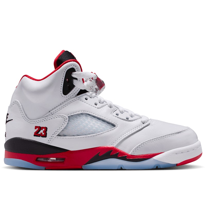 Air Jordan 5 Retro Fire Red Black Tongue (2025) (GS)
