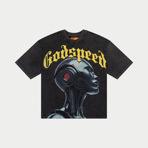 GODSPEED ALEXA T-SHIRT GREY WASH