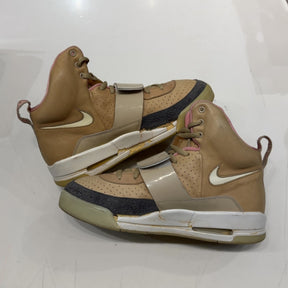 Nike Air Yeezy 1 Net Tan Size 12 (Heavily Worn Pre-Owned) - tag