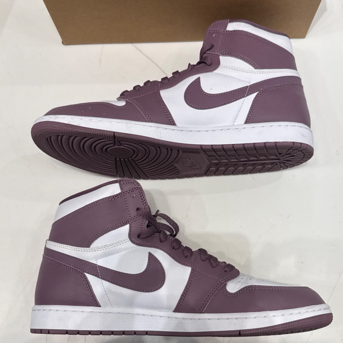 Jordan 1 Retro high OG Mauve Size 14 (Lightly Worn Pre-Owned) - Image 3
