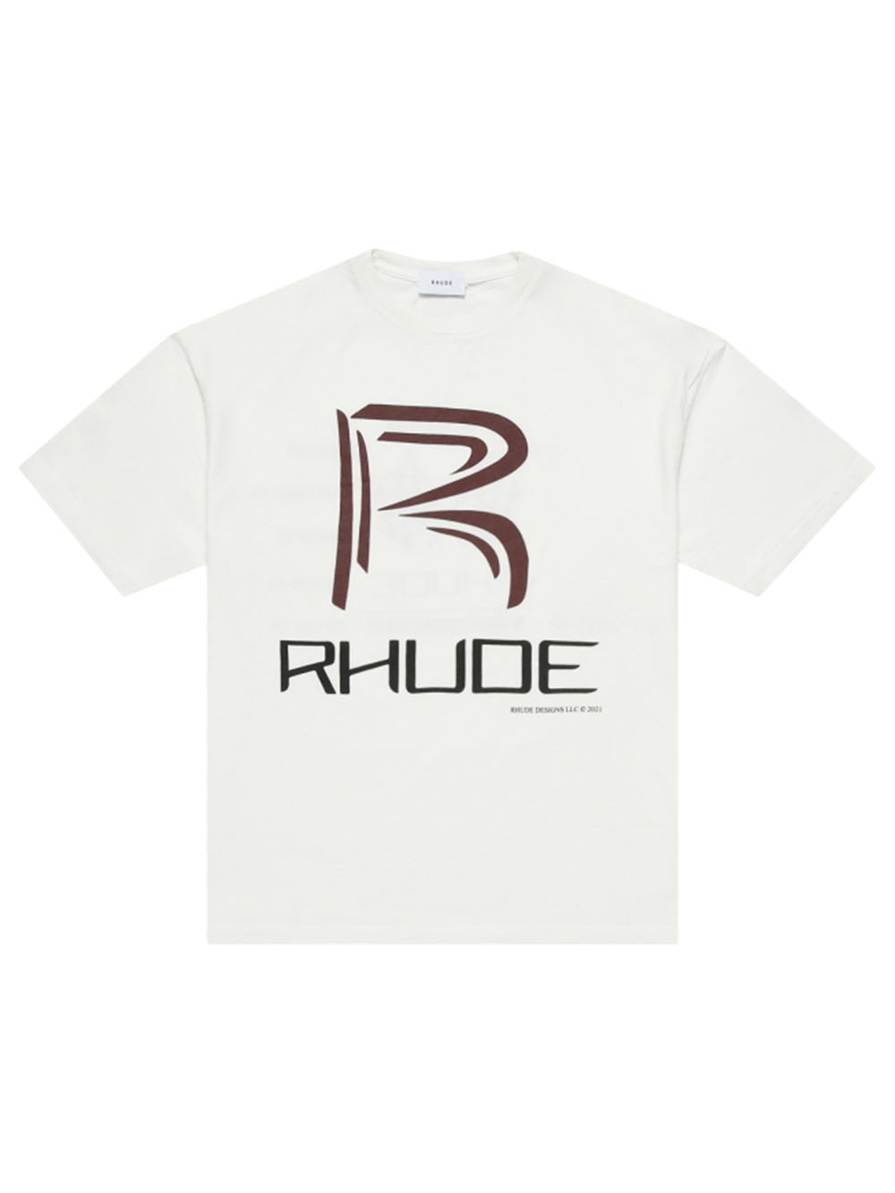 Rhude Raceway Cream/ Burgendy