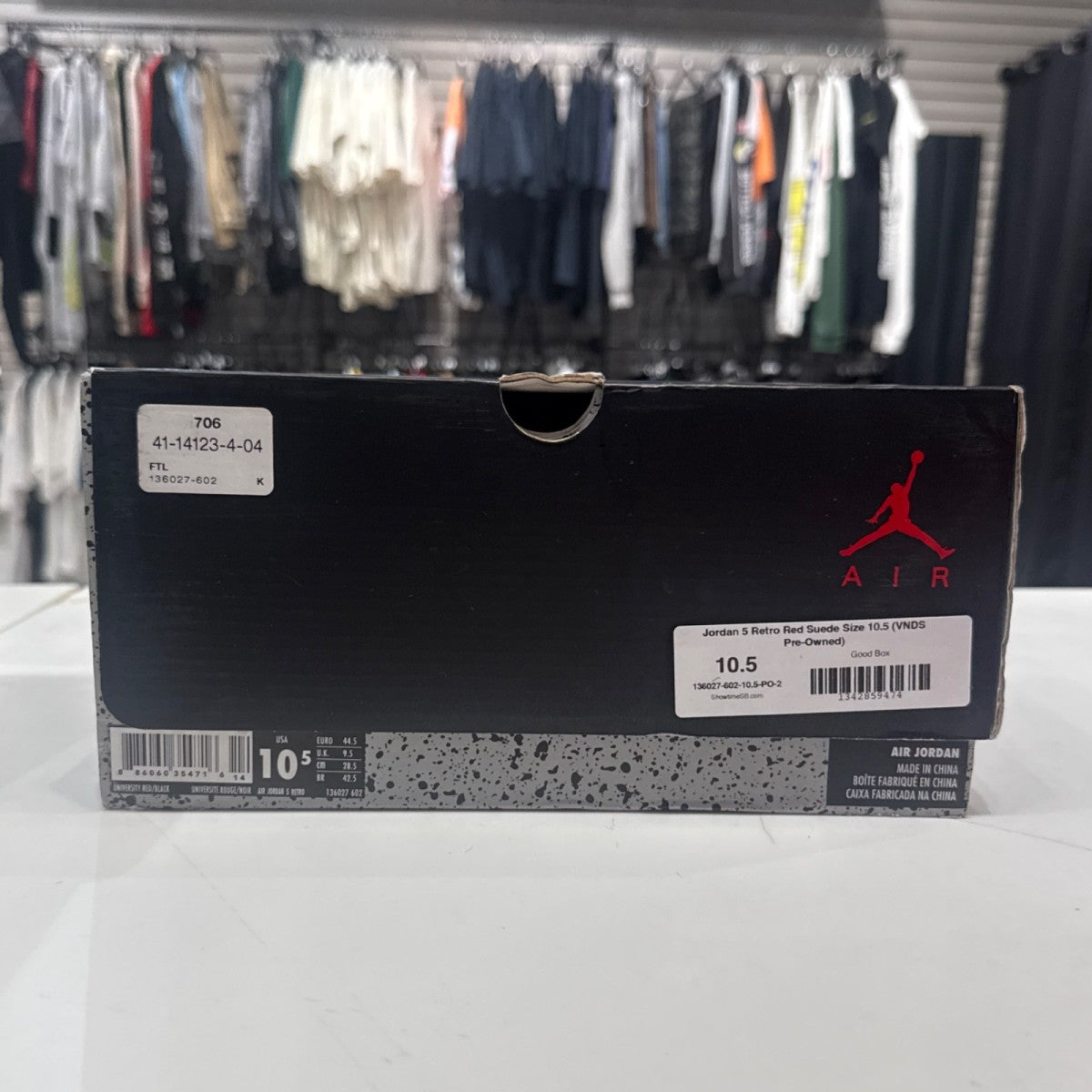 Jordan 5 Retro Red Suede - Image 6