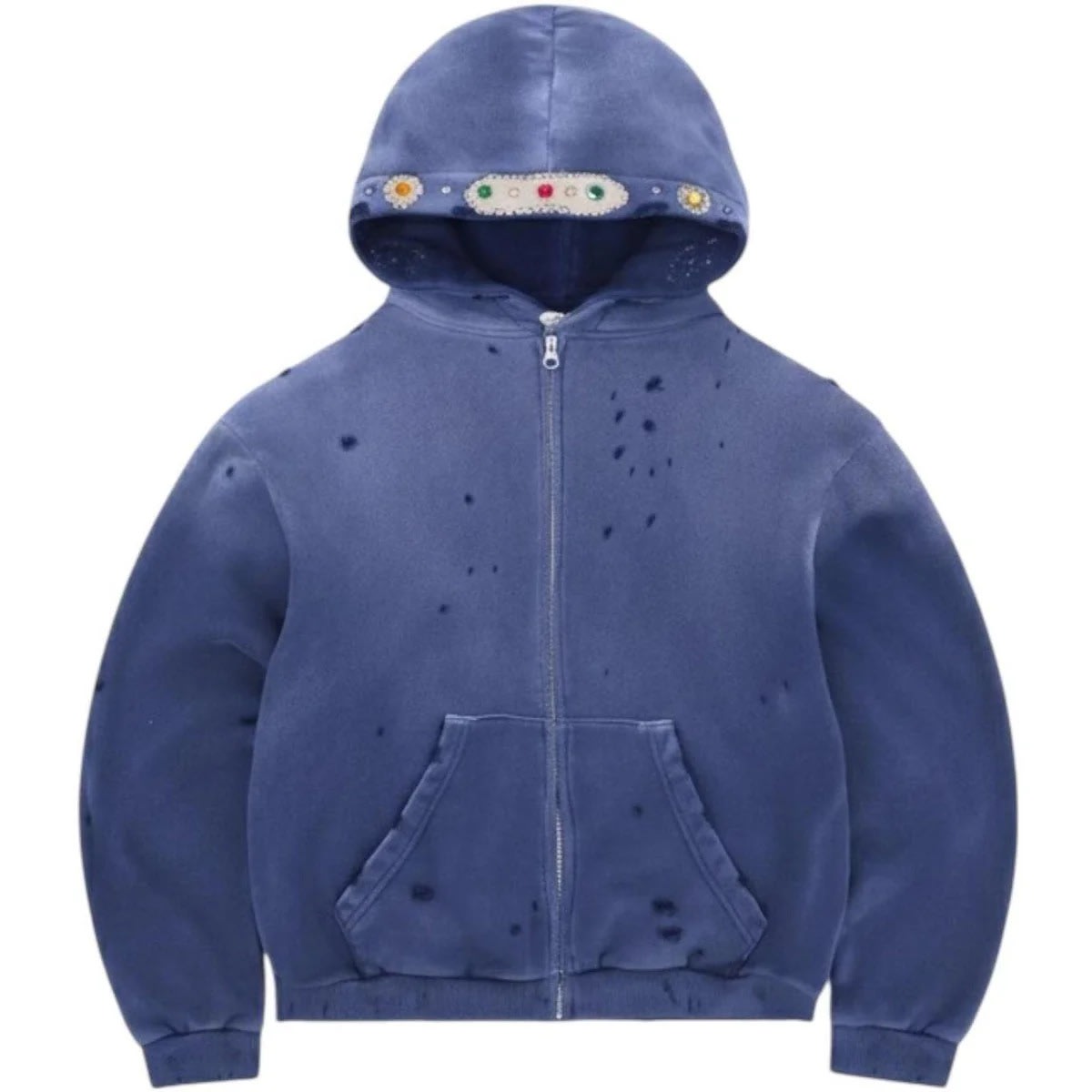 Bravest Studios Sapphire Zip Up Hoodie Purple