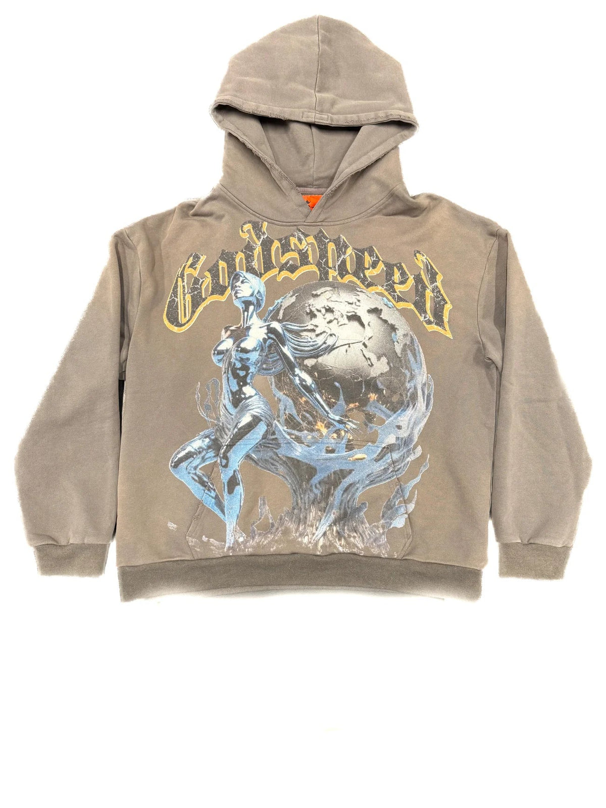 GODSPEED Chrome Seduction Hoodie Grey Wash