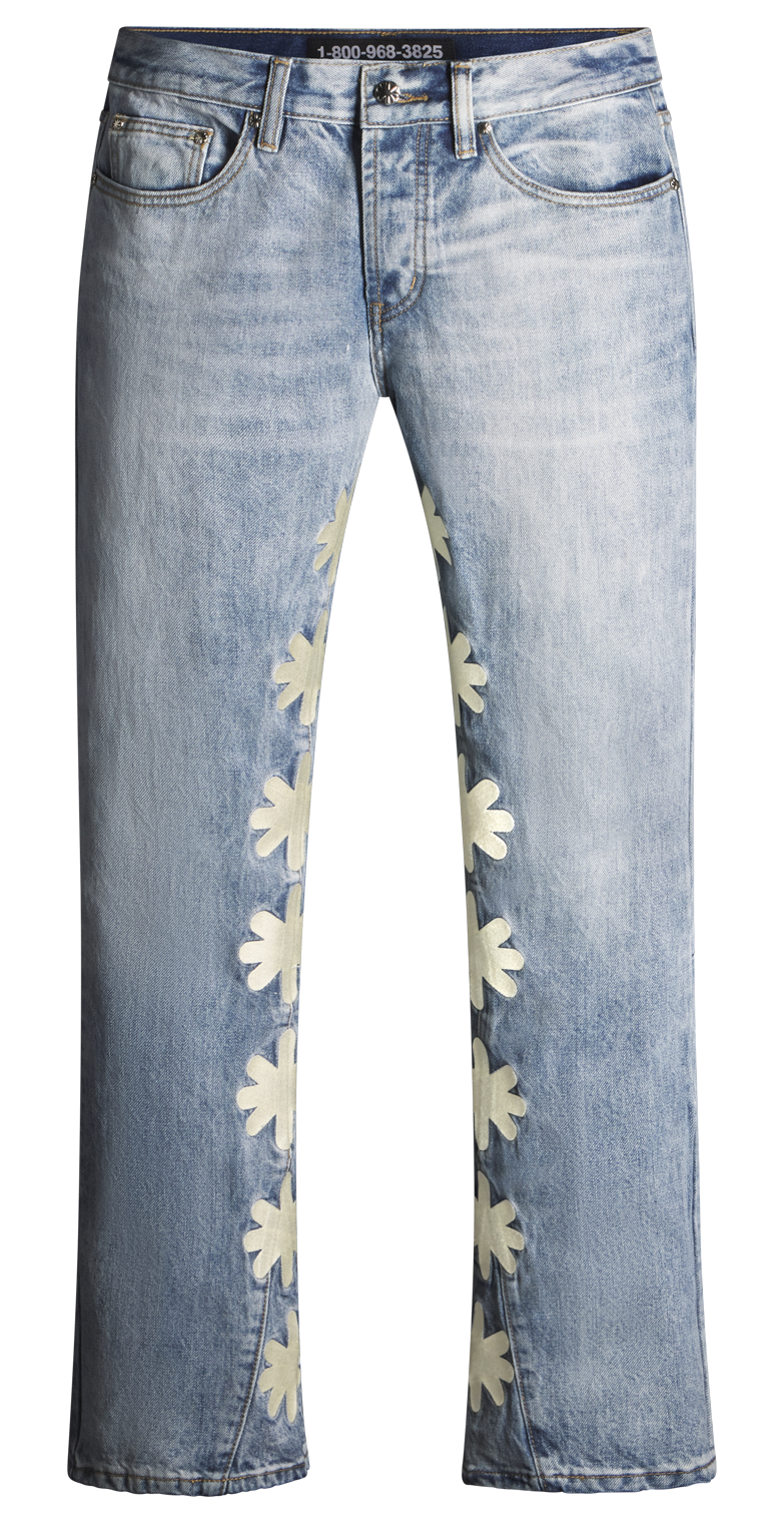 LOSTSHDWS DENIM PANT (BONE)