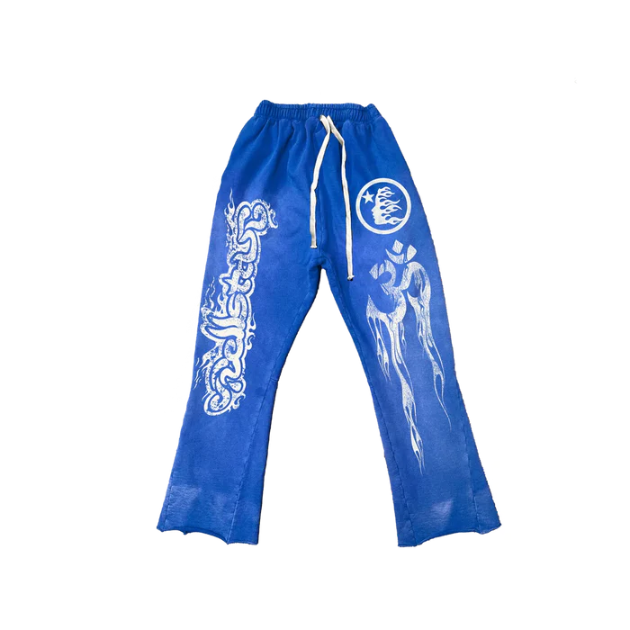 HELLSTAR STUDIOS BLUE YOGA SWEATPANT