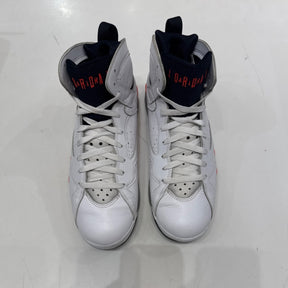 Jordan 7 Retro White Infrared Size 10 (Lightly Worn Pre-Owned) - Image 4