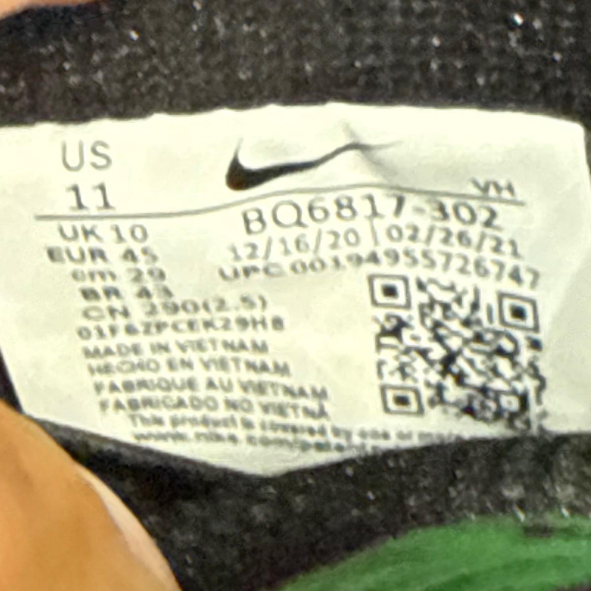 Nike SB Dunk Low Classic Green Size 11 (Lightly Worn Pre-Owned) - Image 6