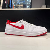 Jordan 1 Retro Low OG University Red Size 12 (Lightly Worn Pre-Owned) - Image 1