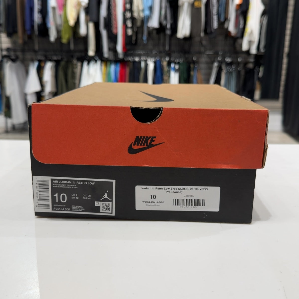 Jordan 11 Retro Low Bred (2025) - Image 8