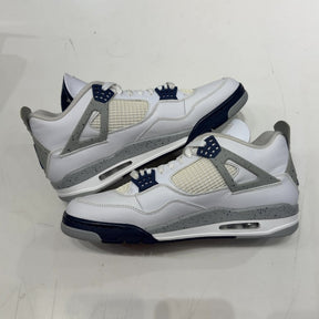 Jordan 4 Retro Midnight Navy Size 13 (Tried On Pre-Owned) - tag