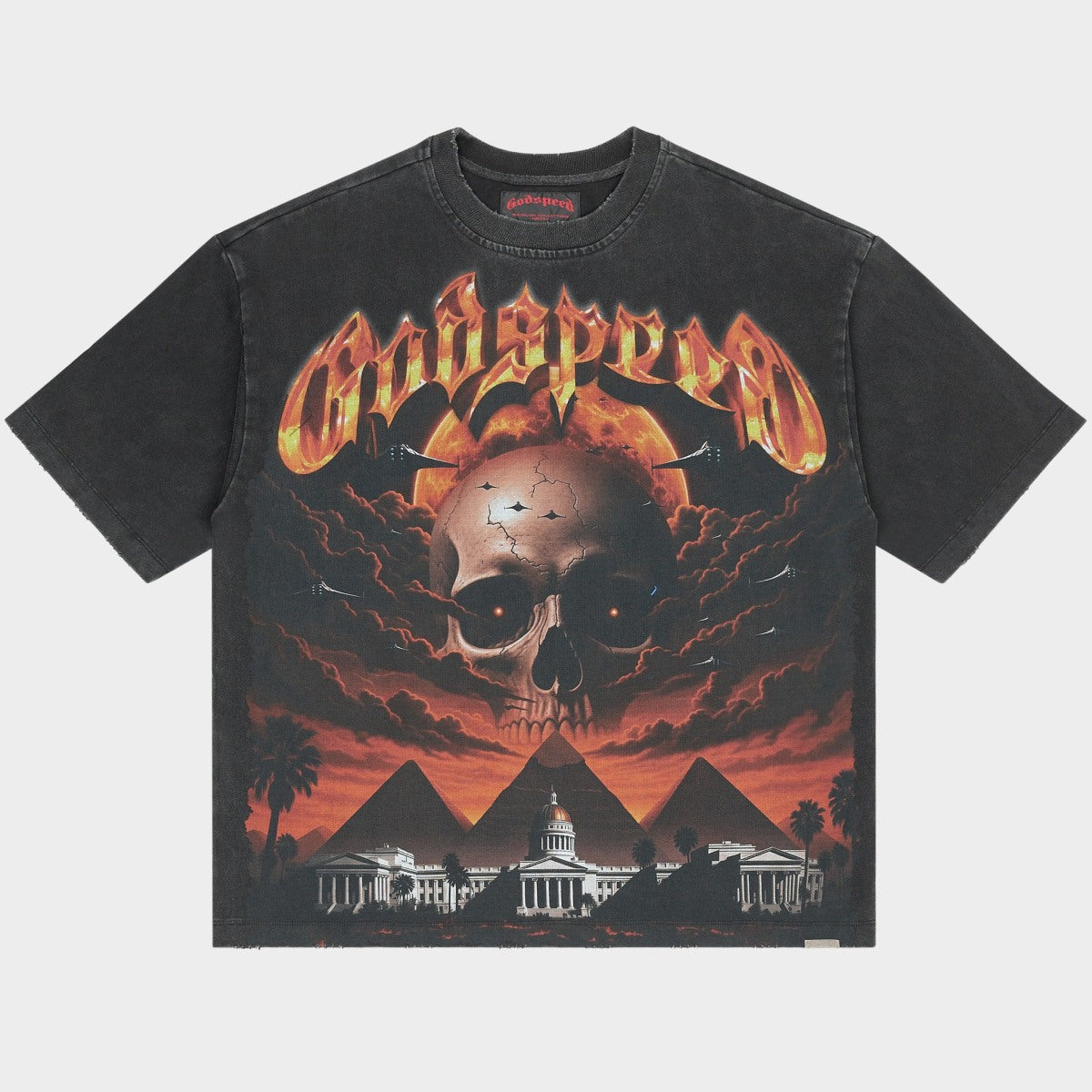Godspeed Echoes Of Empire T-shirt Black