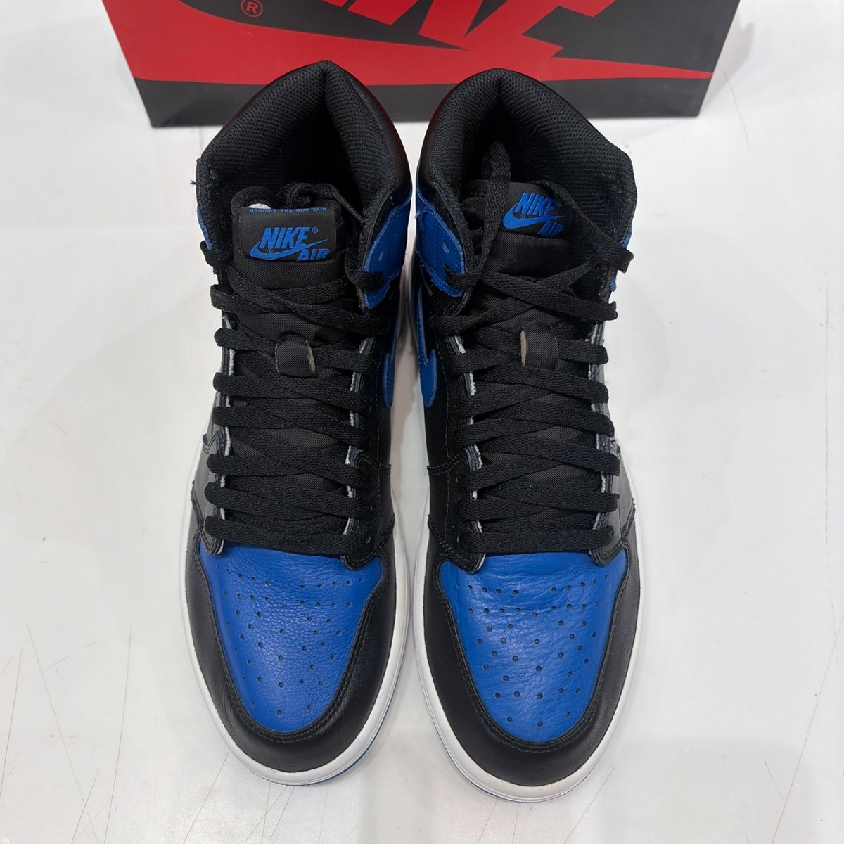 Jordan 1 Retro Royal (2017) Size 10.5 (Lightly Worn Pre-Owned) - tag