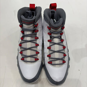 Jordan 9 Retro Fire Red Size 10.5 (Moderately Worn Pre-Owned) - tag