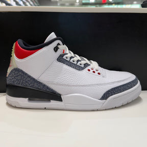 Jordan 3 Retro SE Fire Red Denim (2020) - Image 1