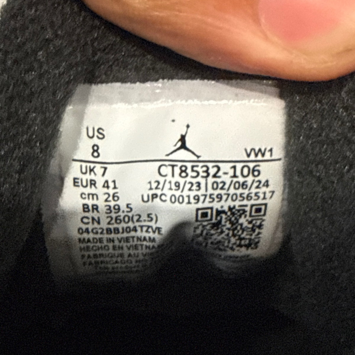Jordan 3 Retro Cement Grey - Image 4