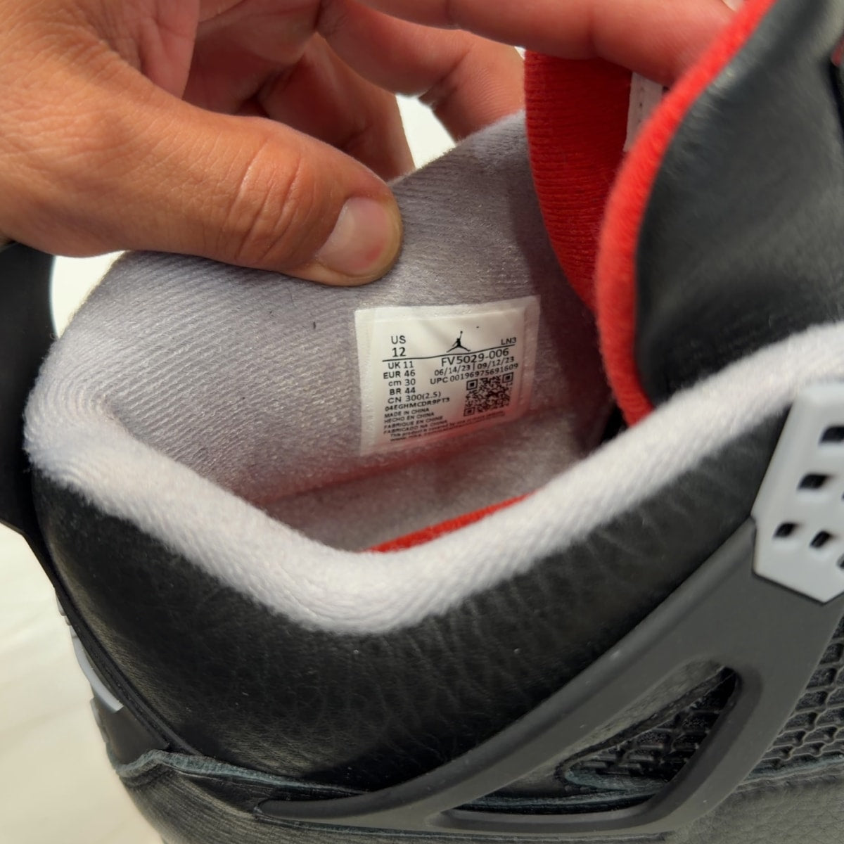 Jordan 4 Retro Bred Reimagined - Image 7