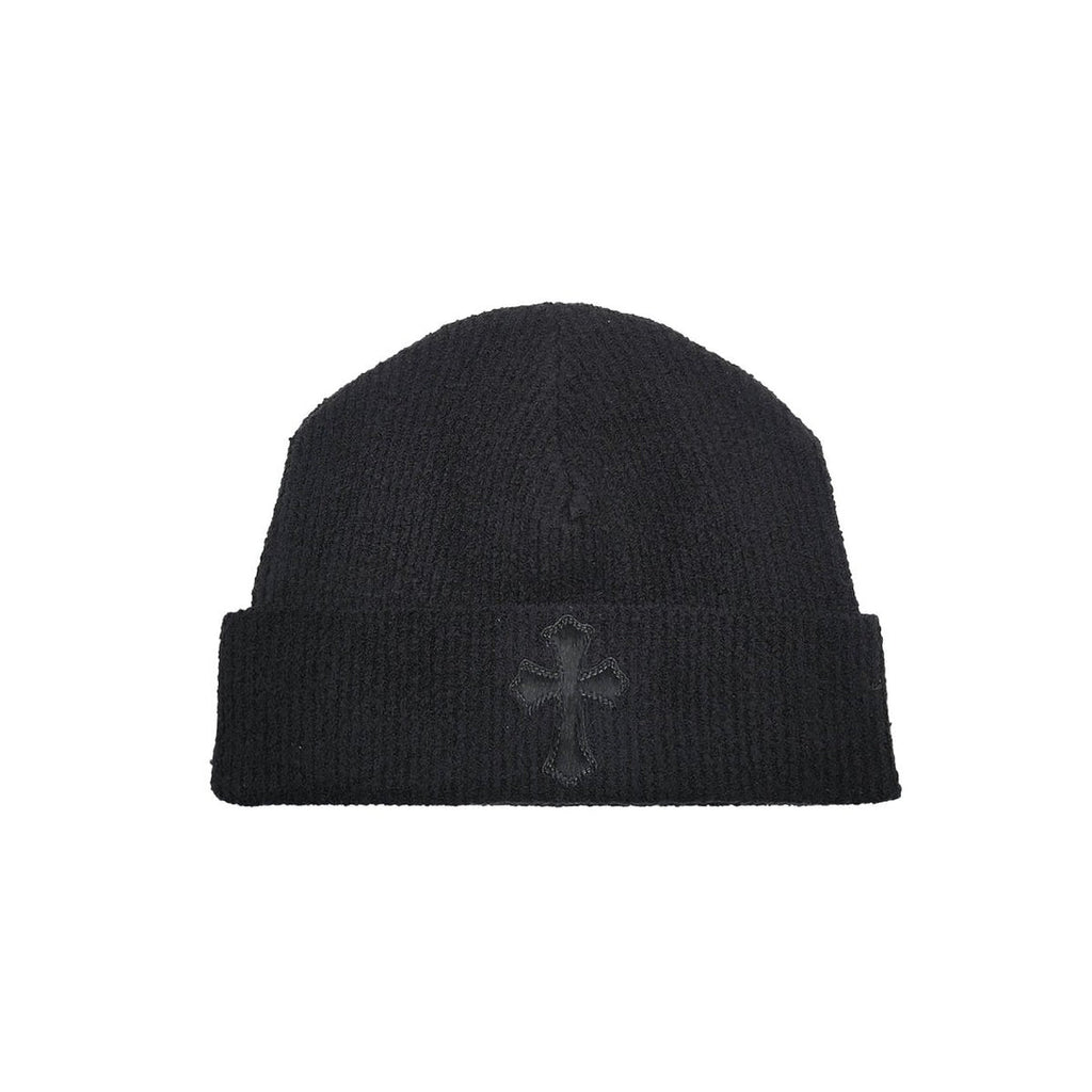 Chrome Hearts Chrome Hearts Pony Hair Cross Patch Beanie